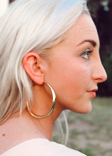 Tifa Large Hoop Earrings