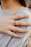 Birthstone Stacking Dainty Rings