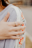 Birthstone Stacking Dainty Rings