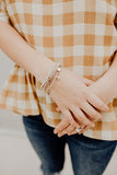 Bonnie Beaded Stretchy Stacked Bracelet or Necklace