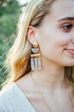 Ramona Acrylic Geometric Earrings