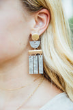 Ramona Acrylic Geometric Earrings