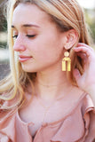 Double Bar Geometric Modern earrings