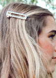 Pearl Hair Clip Set || Darleen Meier Jewelry
