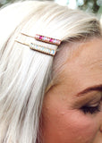 Rainbow Hair Clips || Darleen Meier Jewelry