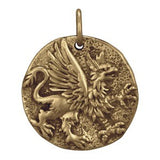 Ancient Greek Coin Charm