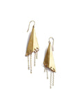 Triangle Chain Earrings