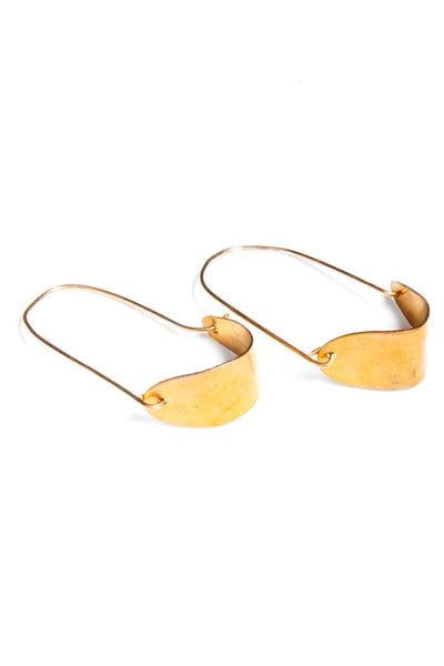 Oval Hoop Earrings