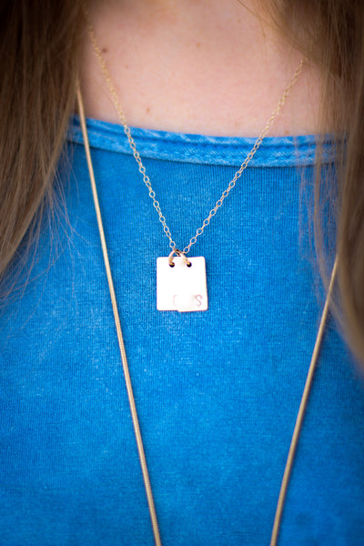 Personalized Tag Necklace