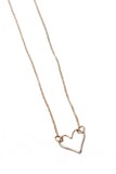 Open Heart Necklace