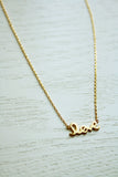 Love Script Necklace