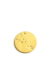 Zodiac Constellation Charm Disc || Darleen Meier Jewelry